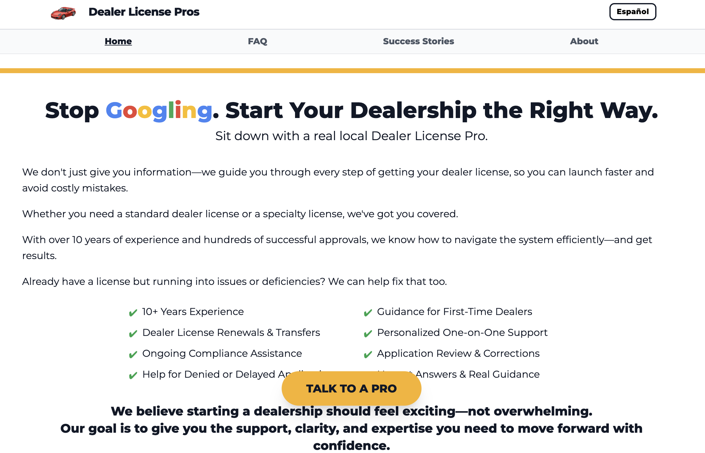 DealerLicensePros.com